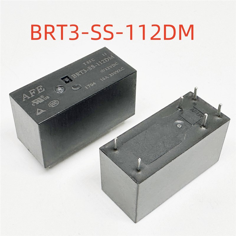 全新 6脚 16A 继电器 BRT3-SS-105DM/112DM/124DM 115FA6