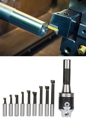 1-F9R8 2寸 镗刀头套装 支装柄 1/2”R8英制 7/16-20 镗孔器MXR套