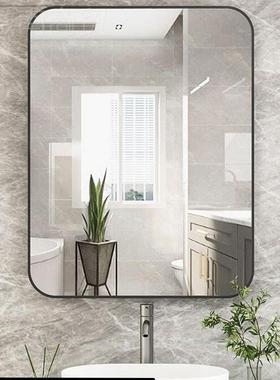 qy浴妆室镜子gre53685贴墙式自粘卫生间梳厕所洗漱台壁挂免打孔挂