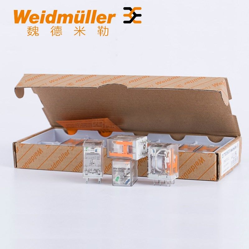 魏德米勒继电器DRM270024L 270730L中间继电器DRM570024L 570730L