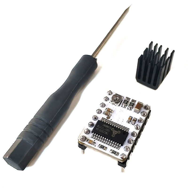 TMC2225步进电机驱动模块 防抖 静音驱动器 兼容DRV8825 亨发电子