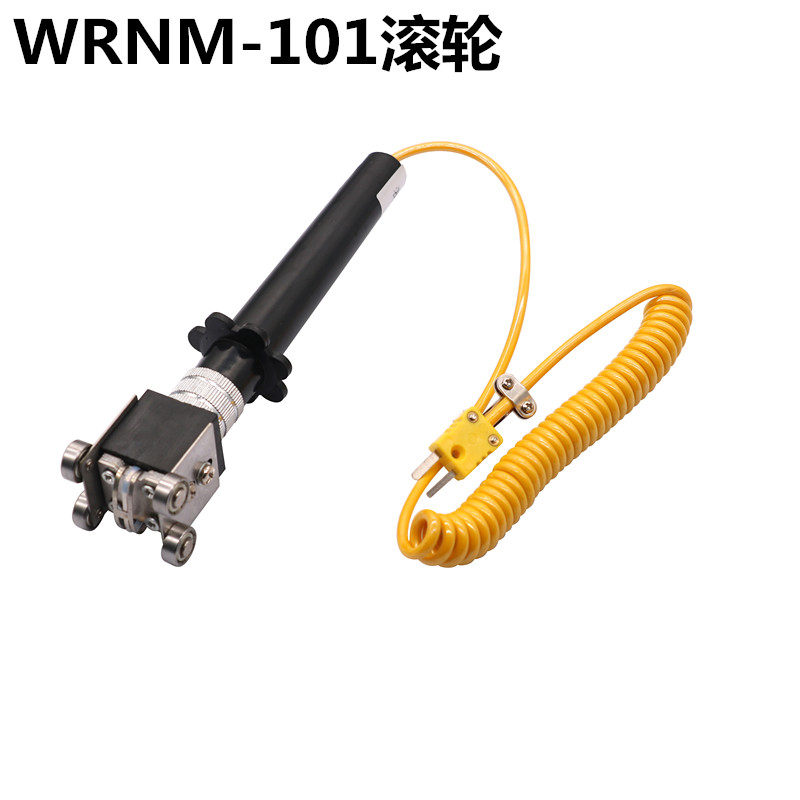 平面表面滚轮式热电偶 WRNM101型 粗手柄四轮滑轮测温探头