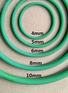 无体缝圆U83545带PU聚酯圆形粗动面O型一注塑钢氨化炉传送带防滑