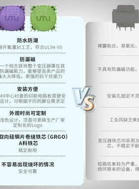 UMPI优样美插针式灌封CB焊板密封环牛变压器，级电压多EON次化！
