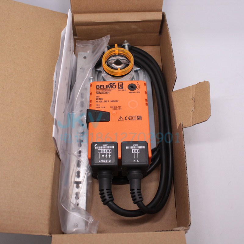 BELIMO电动调节风阀执行器 SM230ASR 搏力谋风门驱动器ac220v现货