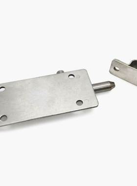 304不锈钢HHMT90/HHMT125/HHMT180 圆插销弹簧门扣门栓工业门插销