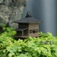 古建坊鱼缸造景微景观盆景假山古风建筑凉亭3D打印树脂摆件模型中