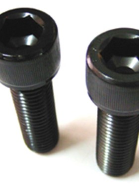 GB70黑色12.9级高强度圆柱头内六角螺丝杯头螺栓M27*50-55-200