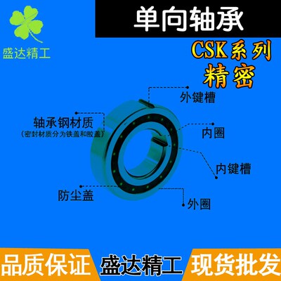 单向轴承CSK 6302 6303 6304 6305 6306 6307 6308 6309 6310单项