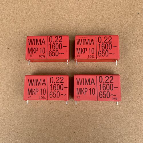 二手拆机德国威马 WIMA MKP10 1600V 0.22UF 脚距38mm 薄膜电容
