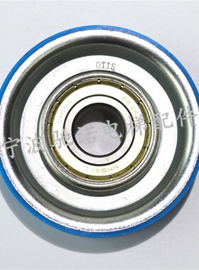 奥的斯门挂轮 OTIS 85 20 6204Z 吊轮单槽 电梯配件包邮优质蓝色