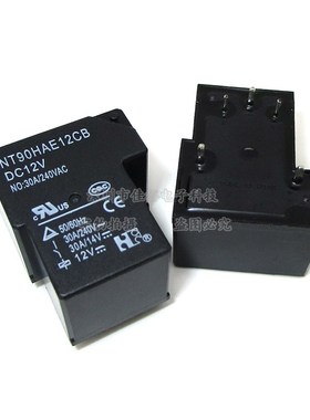 福特空调功率继电器 NT90HAE12CB DC12V 5脚30A 全新原装一组常开