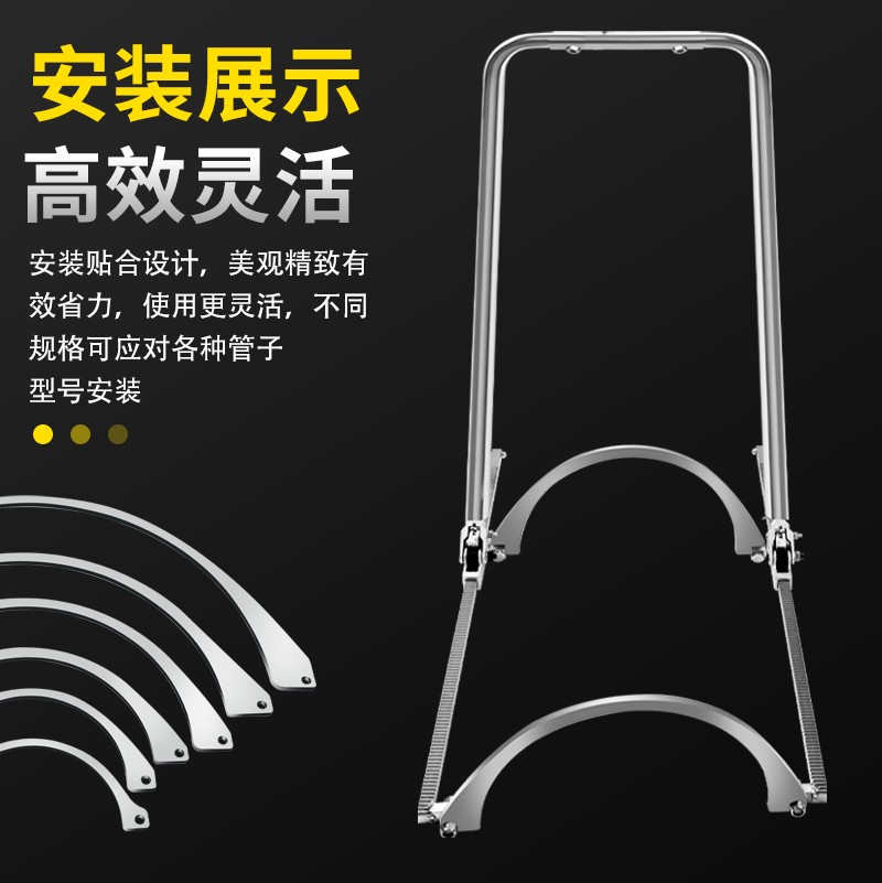 波纹管拉紧器安装神器手动通用型对接管道拉管器双壁接管工具配件