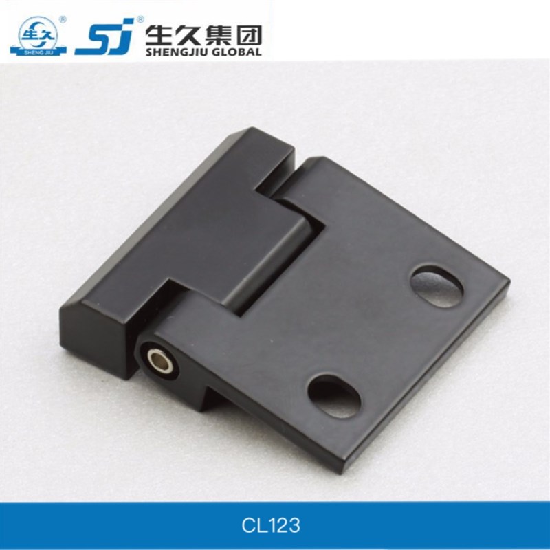 生久柜锁铰链CL123黑色铰链 亚光铰链 配电箱柜铰链