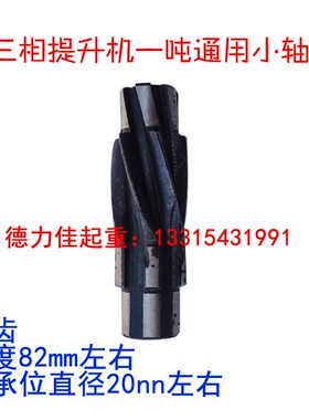 三相提升机齿轮 微型电动葫芦配件220v家用小吊机 吊运机齿轮配件