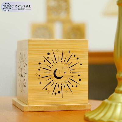 white sage 熏香盒美国加州白鼠尾草水晶净化手串消磁空间香薰炉