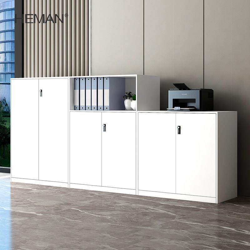 贺曼白色办公文件柜储物柜矮柜资料档案柜钢制密码锁柜子办公柜,商业/办公家具,文件柜,淘宝优惠券,粉丝福利购,淘宝优惠卷