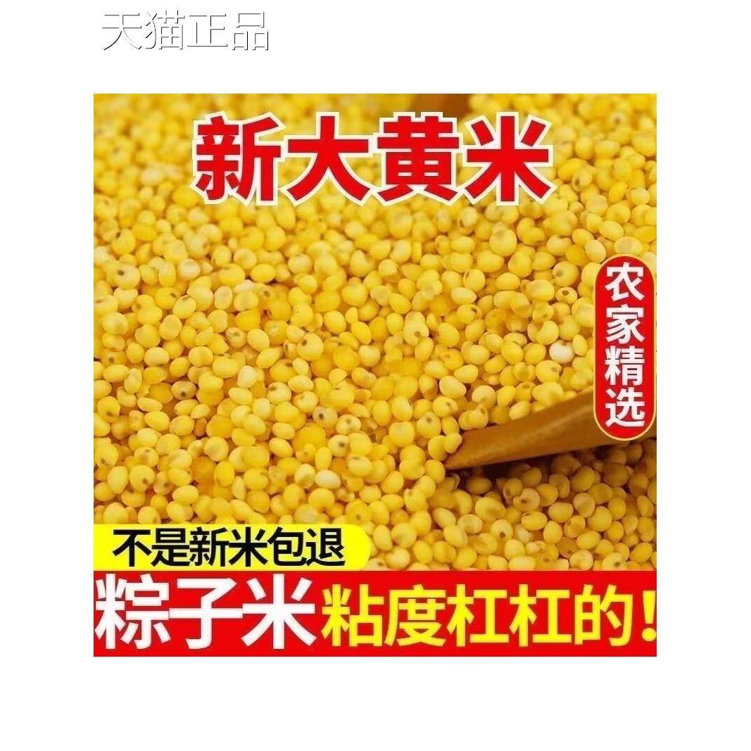 山西家新糜子大黄米软糯米江米软米粘米年糕黏农米小包粽子专用藜