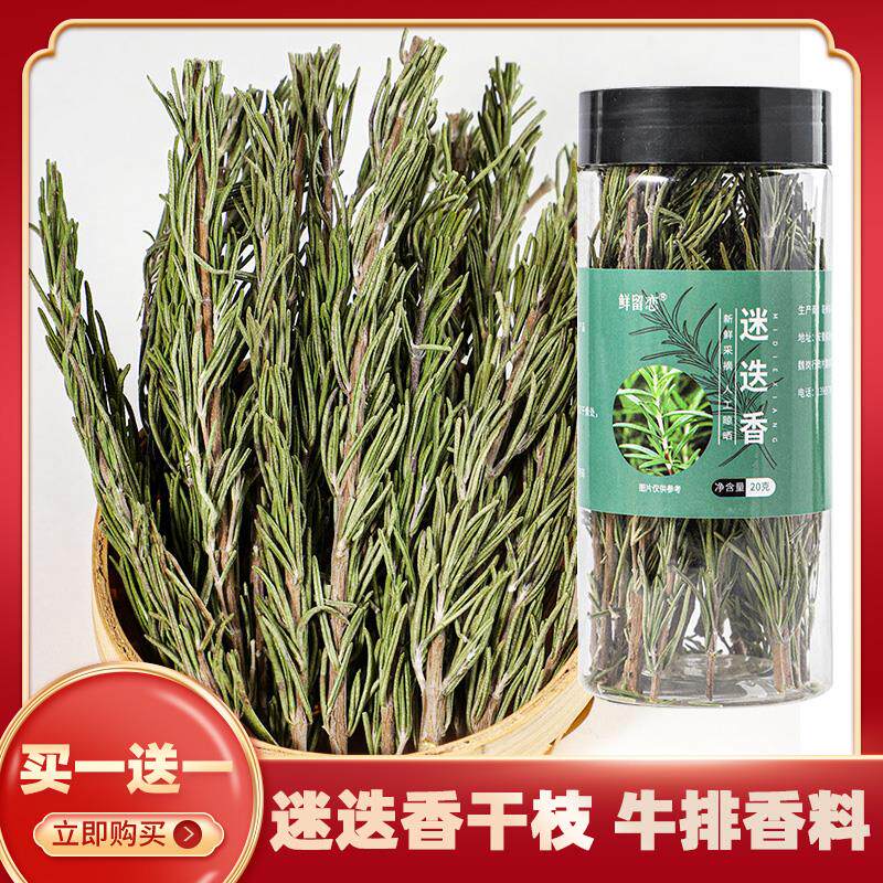 新日期新鲜干枝迷迭香碎欧