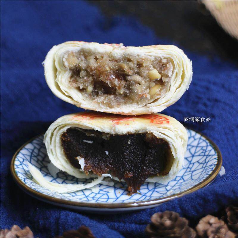 真-大白酥皮苏式月饼传统
