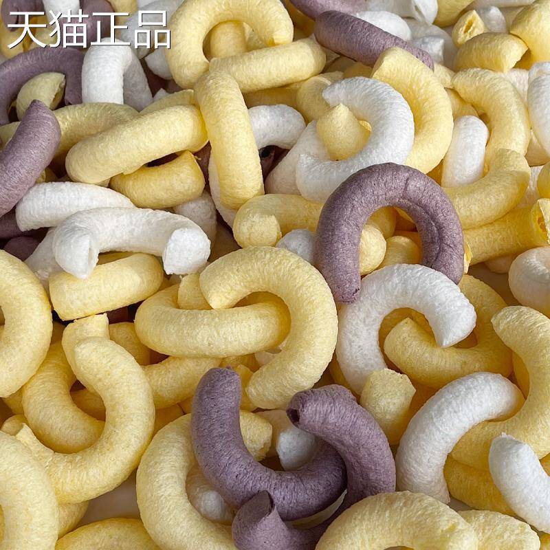 康果玉米棍老爆米花月牙弯玉米花棒膨化大米花棒香乐酥果小式零食