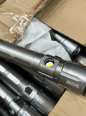 铝合金手电筒 不配电池 部分缺按键 不包好坏diy处理