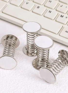 粘土汽车玩具摆件双面弹簧纸巾盒弹簧压簧手工配件摇摇乐底座