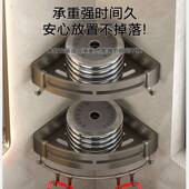 免打孔浴室三角置物架淋浴间洗澡间厕所壁挂式 转角用品卫浴收纳架