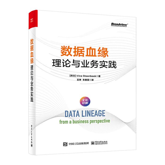 数据血缘:理论与业务实践Irina电子工业出版社