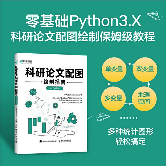 科研论文配图绘制指南:基于Python宁海涛人民邮电出版社