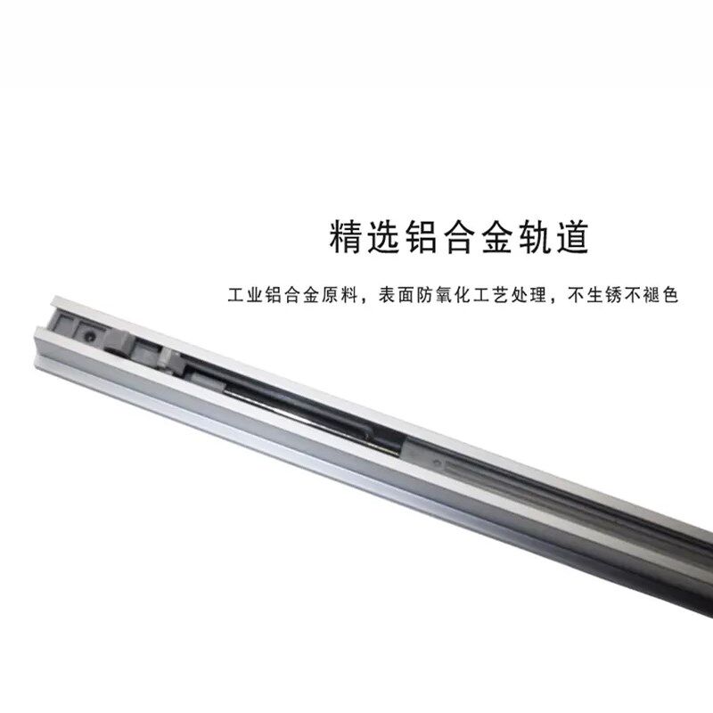吉适无轨道幽灵门木门移门推拉y门静音滑动五金配件滑轨平推门吊