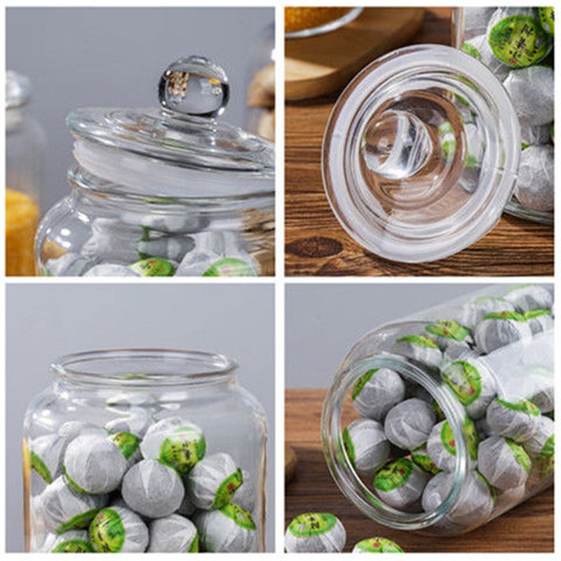 加厚万用罐密封罐储物罐存储罐A杂粮罐泡菜坛子保鲜罐茶叶罐玻璃