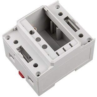 单相电能表壳多功能电力仪表壳体导轨式电度表外壳配件P85*72*62M