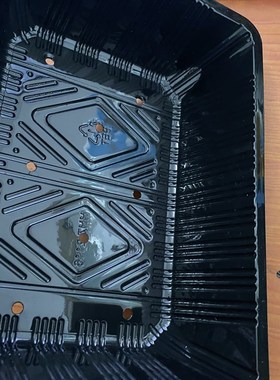 黑色带孔漏水盒豆芽盒芽r菜种植盒尺寸21*16*6无盖避光芽菜盒