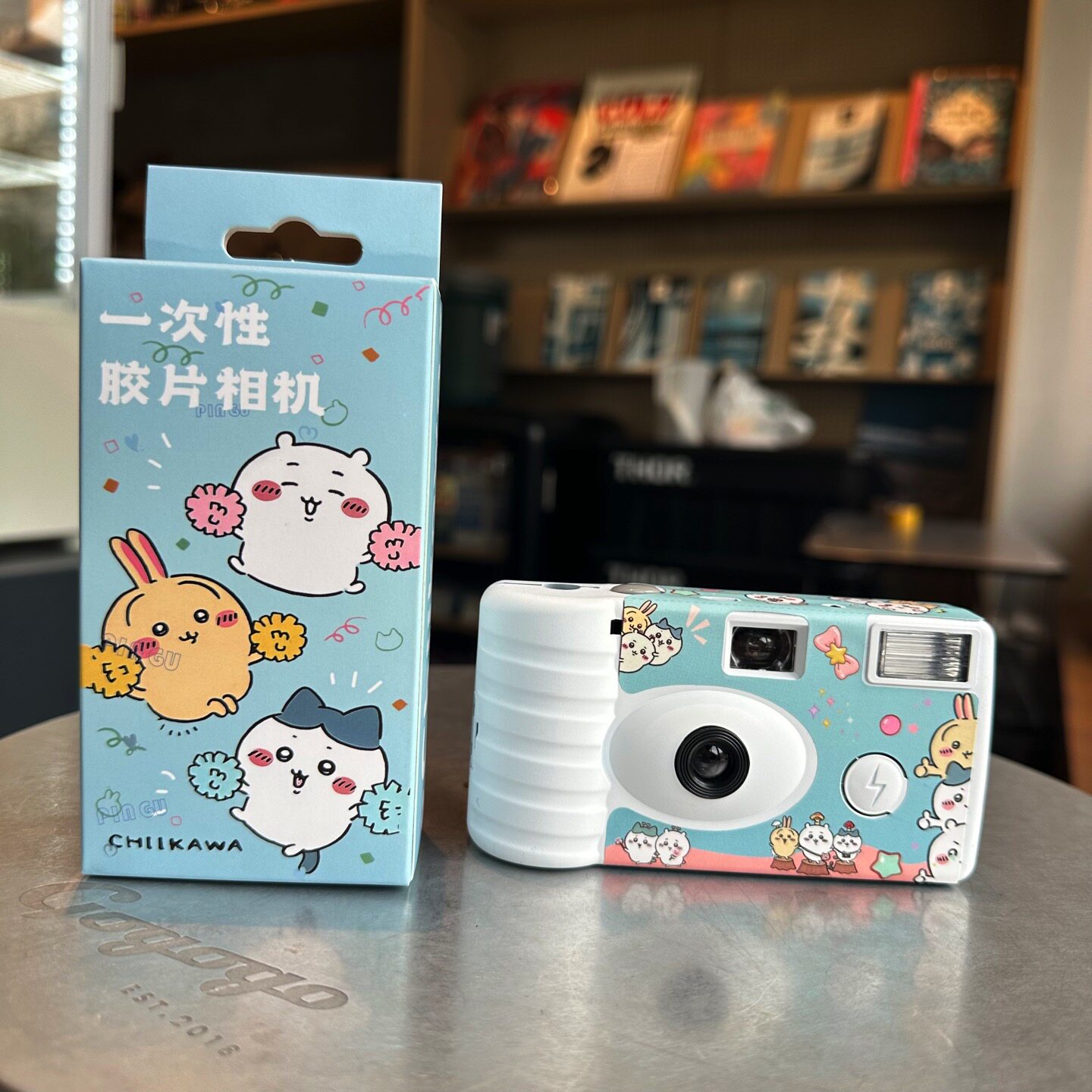 吉伊卡哇胶片机 复古小八一次性胶卷相机内置柯达创意生日礼物