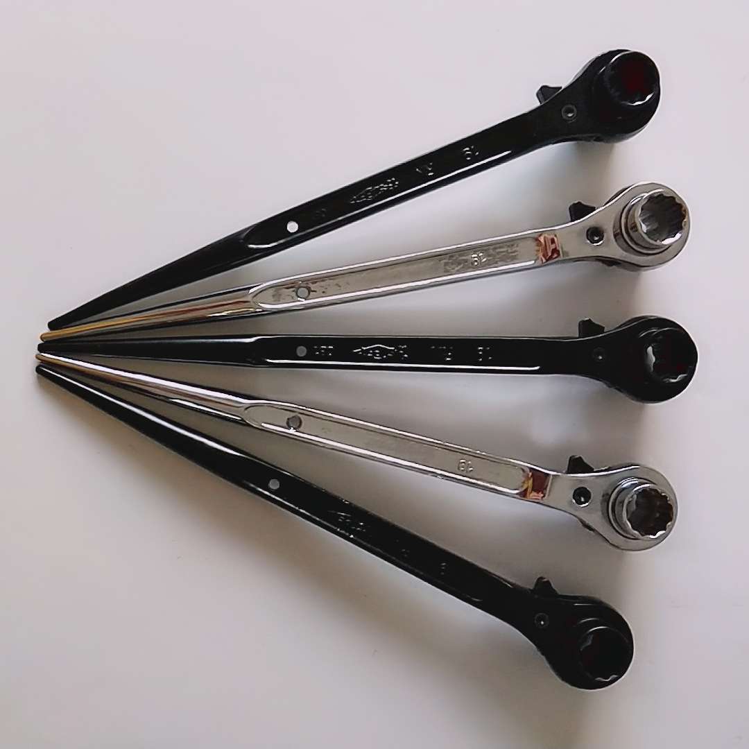 厂家销售碳钢内六角梅花19*21mm  尖尾棘轮套筒扳手