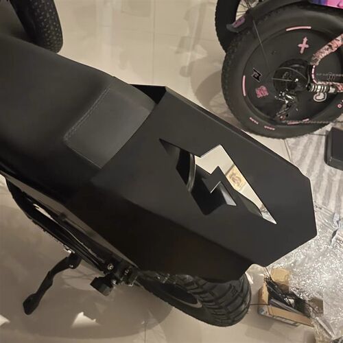 super73尾翼 RX/S2专用全金属装饰后尾J翼super73配件 改装升级