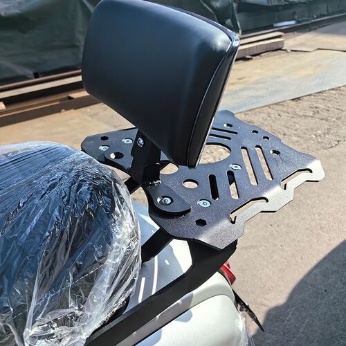 RA GT150橙标踏板摩托车改装加强后货架尾箱后R备箱架靠背无损安