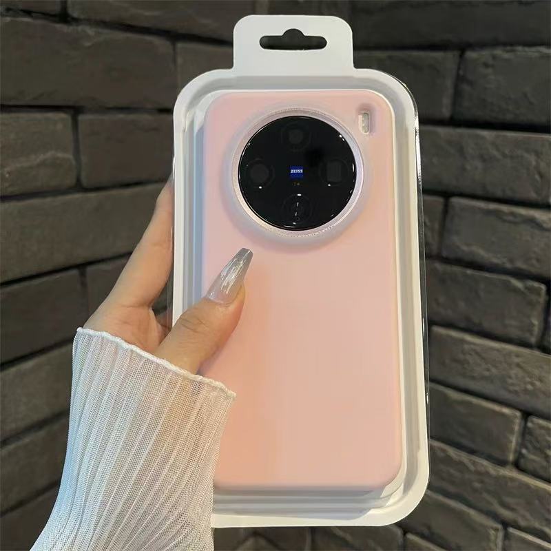 适用vivox200s手机壳X200pro果冻液态硅胶mini保护套x100s全包镜头x200ultra多巴胺magsafe磁吸防摔甜美男女S