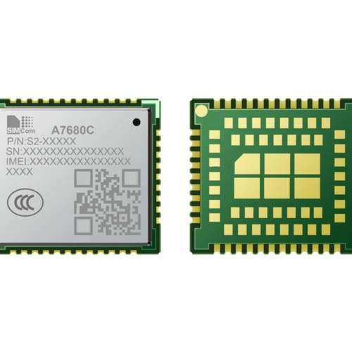SIMCom/芯讯通A7680C CAT1模块硬件兼容SIM800C全球小尺寸4G