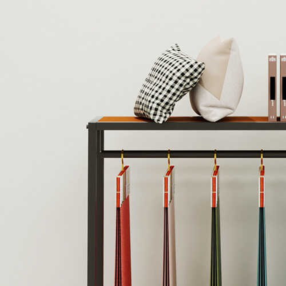 窗帘吊卡展示架家纺布料样品色卡货架样板展会陈列架子落地式展架