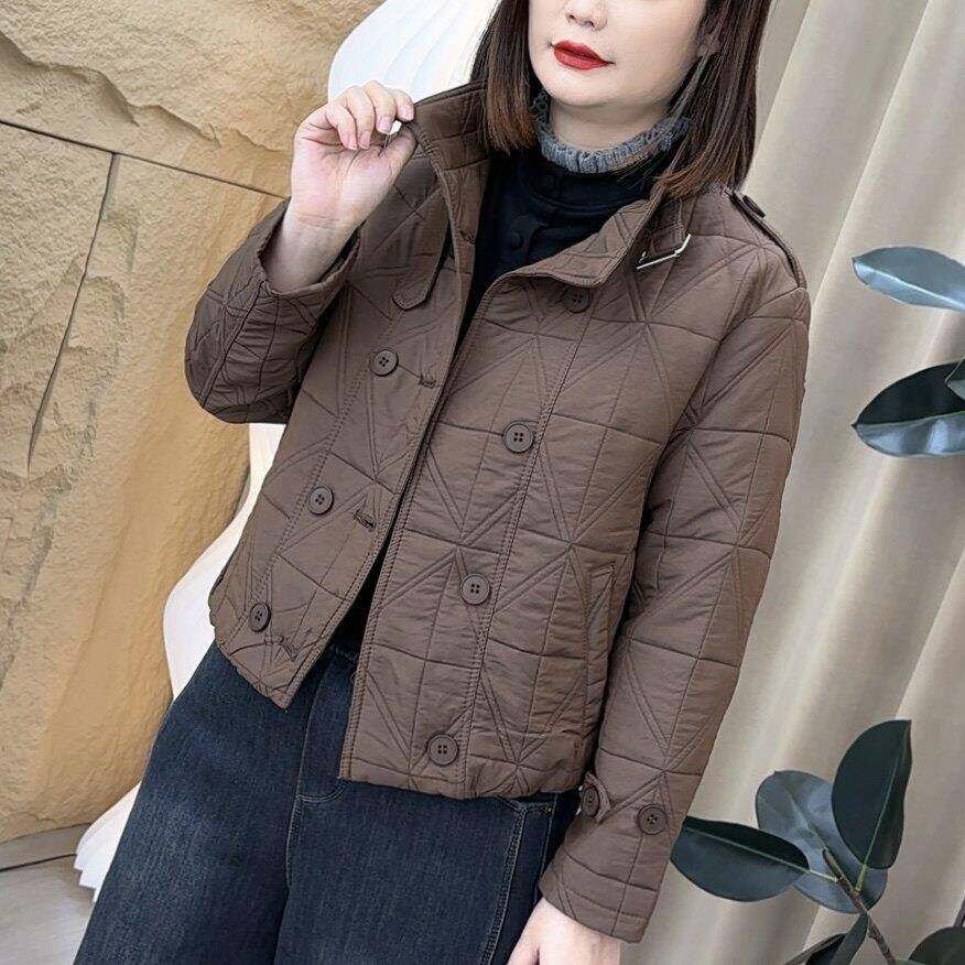 好货中老年女装轻便小棉袄妈妈冬装外套2026新款棉服短款加厚洋气