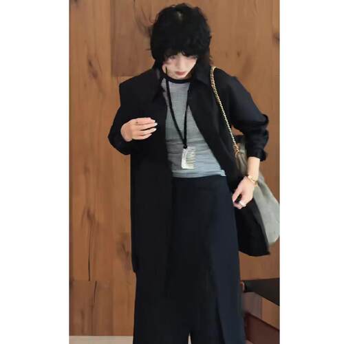 好货通勤风高级感套装女2026早春新翻领净版衬衫+打底短袖+九分阔