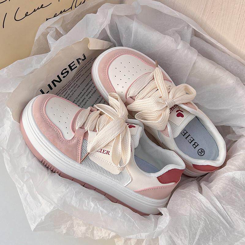 新品小白鞋女2026新款夏季薄款网面透气网鞋女百搭配裙子鞋子运动