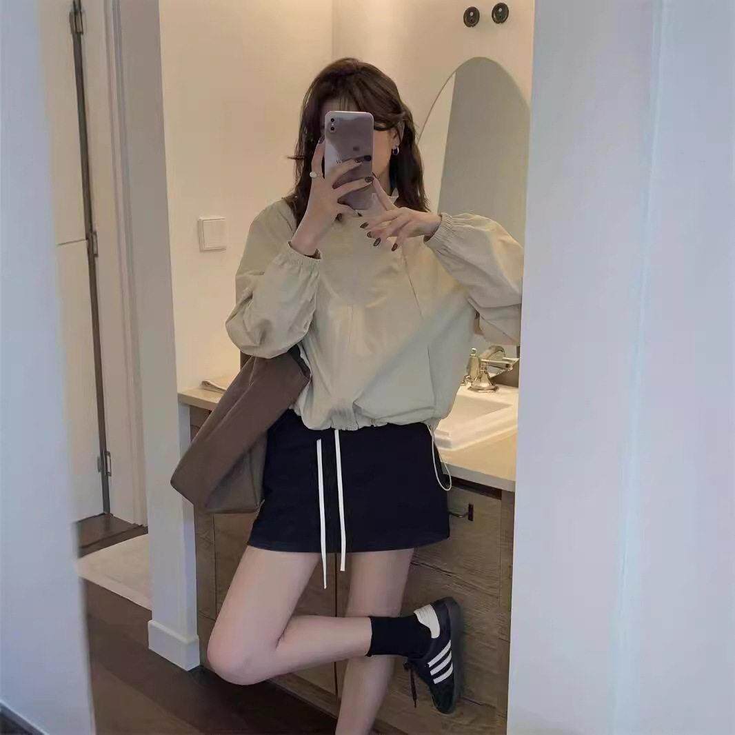 好货冲锋衣外套女春秋2026新款韩版休闲短款宽松百搭立领夹克开衫