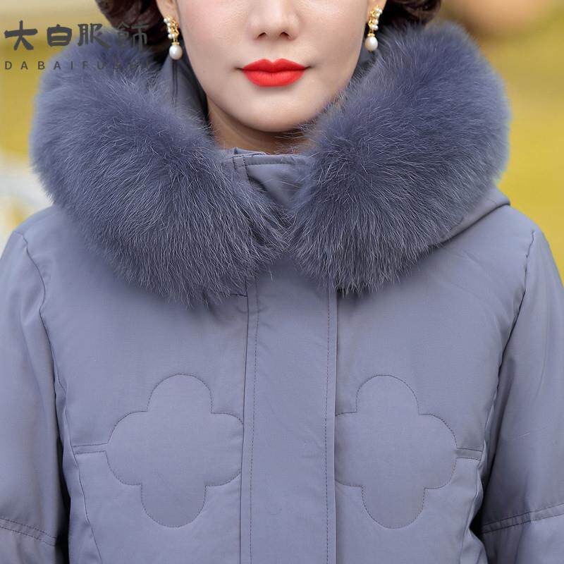 好货中年妈妈冬装羽绒服中长款2026新款中老年女秋冬棉衣外套加厚