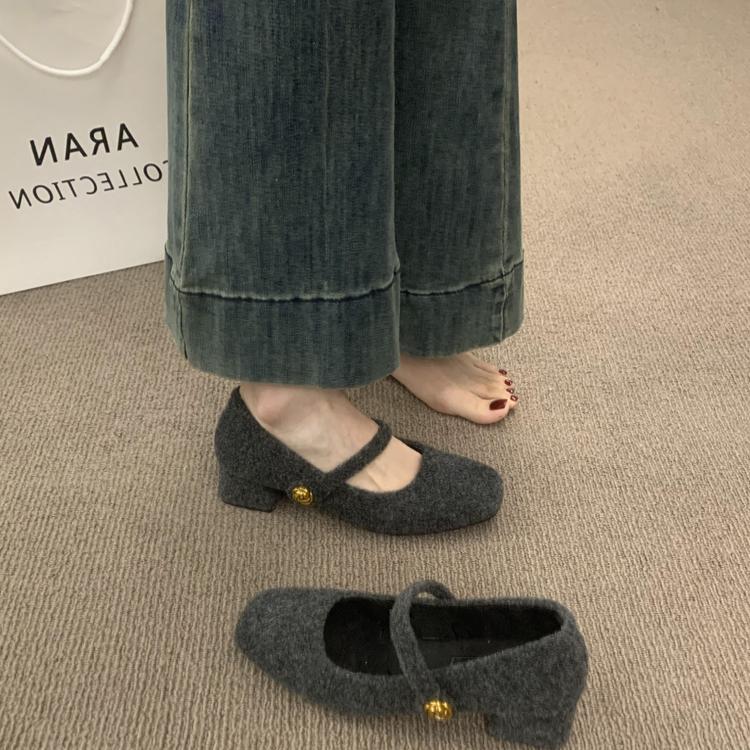 好货花朵婚鞋禾秀婚纱两穿水晶金色高跟鞋女一字带蝴蝶结婚新娘鞋