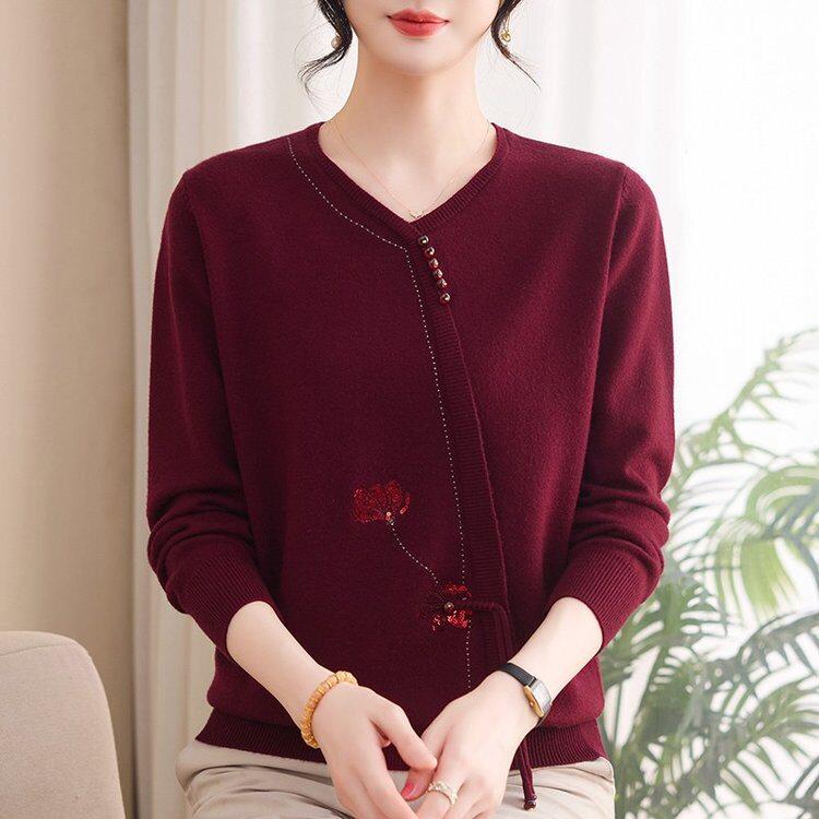 好货新中式妈妈春装套装国风小衫2026新款洋气质中老年女装衬衫上