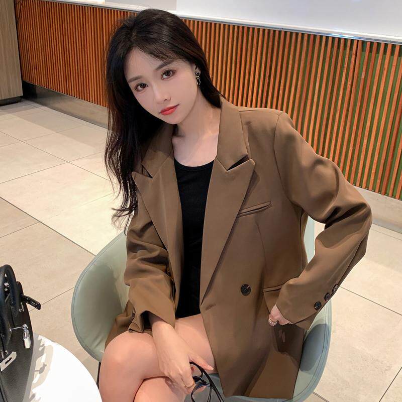 推荐薄荷绿西装外套女2024春秋新款设计感小众气质高级韩系休闲小