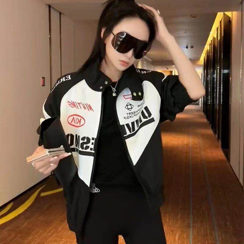 好货高级感粉色夹克短外套女春秋2026欧货新款小个子高级感棒球服